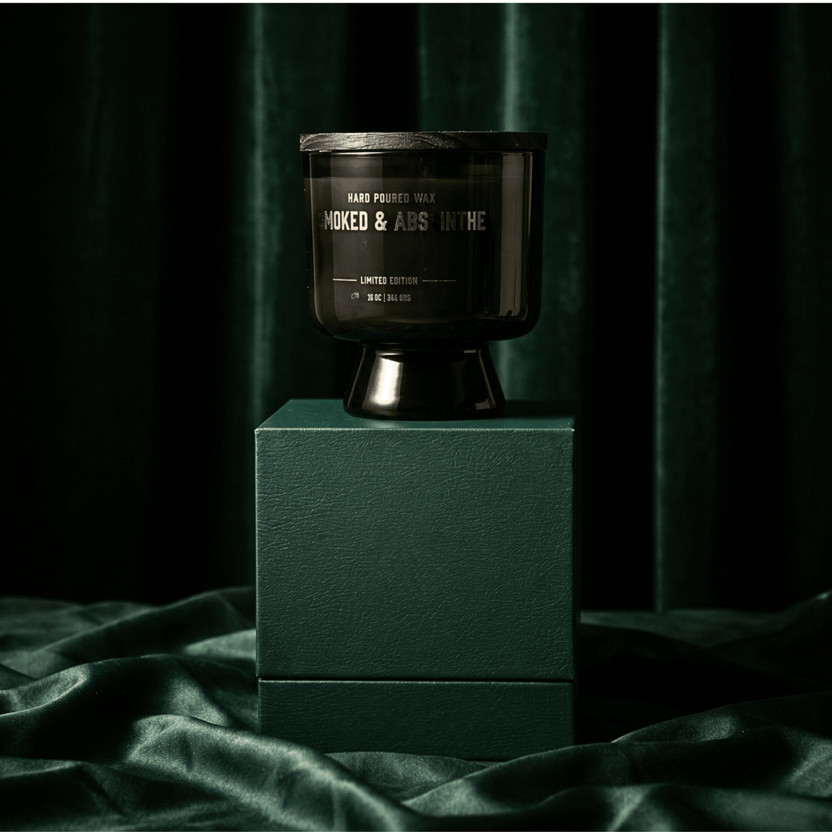 A Velvet Symphony of Dark Oud & Smoked & Absinthe Candle