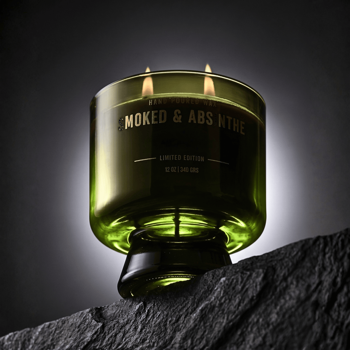 A Velvet Symphony of Dark Oud & Smoked & Absinthe Candle