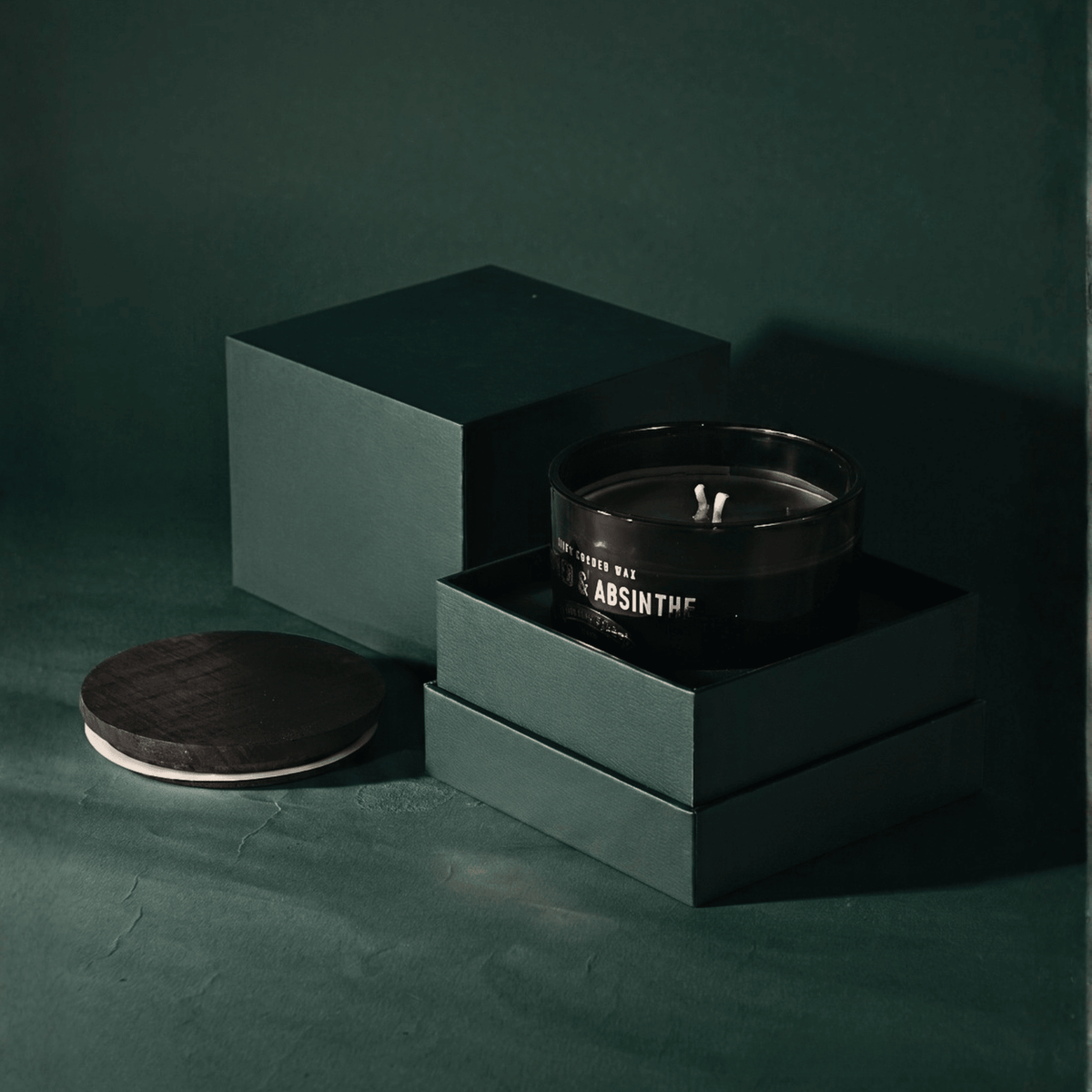 A Velvet Symphony of Dark Oud & Smoked & Absinthe Candle