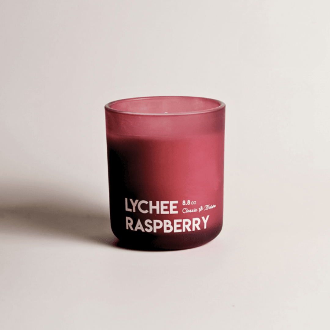 Soy Sweet & Exotic Fruity Scent Lychee Raspberry Candle