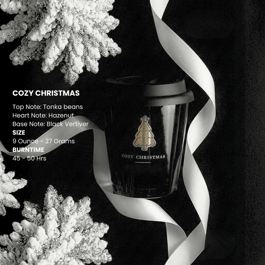 Limited Christmas Cozy Christmas Scented Candle of Holiday Comfort